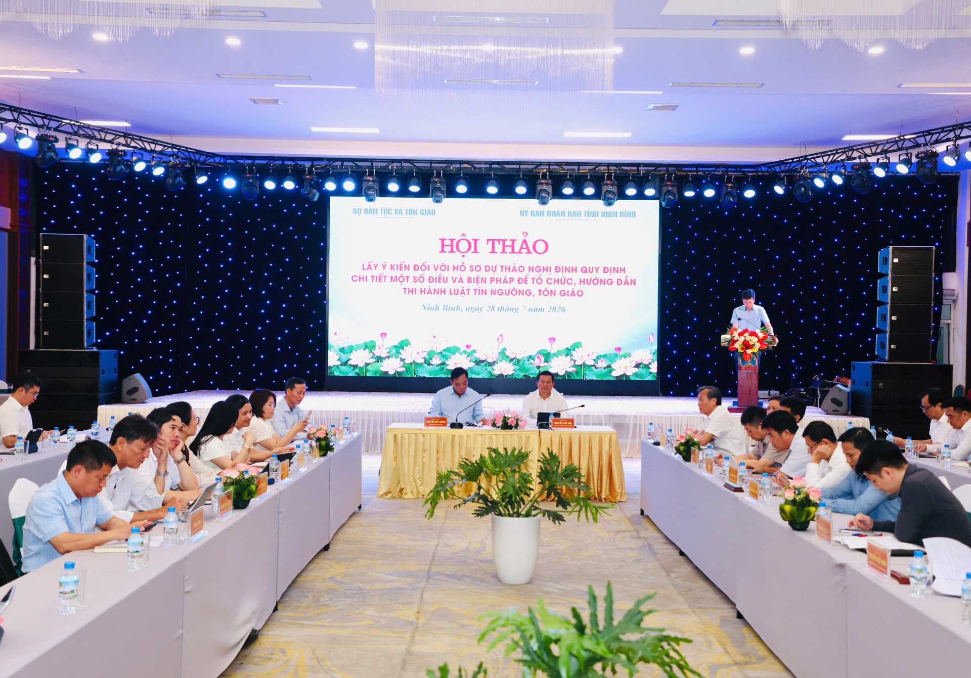 Góp ý hồ sơ dự thảo Nghị định quy định chi tiết một số điều và biện pháp để tổ chức, hướng dẫn thi hành Luật Tín ngưỡng, tôn giáo